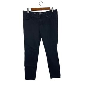 Bullhead black denim jeans juniors 13 Solana Extreme Skinny waist like size 12